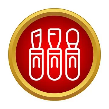 Beekeeping hive tools kit outline icon Stock Illustration