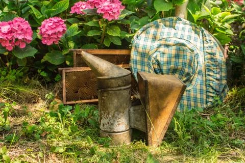 Beekeeping inventory Stock Photos