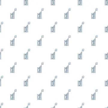 Beekeeping smoker tool repeating seamless pattern Stock Illustration