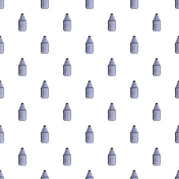 Beekeeping smoker tool repeating seamless pattern background 스톡 일러스트