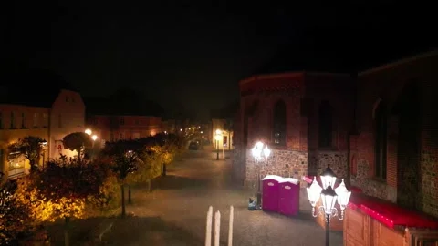 Beelitz night 2 Stock Footage 221345596