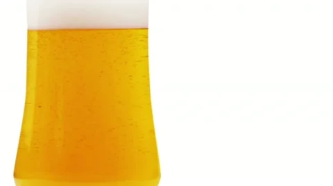 Beer. Alpha matte. Stock Footage 11114891