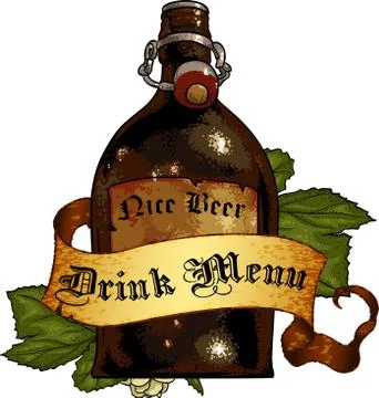 Beer background Stock Illustration