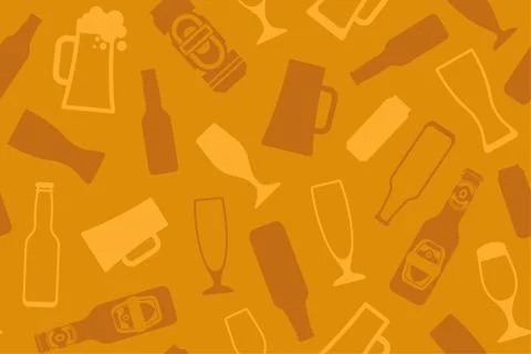 Beer background Stock Illustration