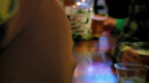 Beer Bar Drink Stock Footage 10755143