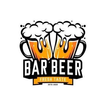 BEER BAR Stock Illustration