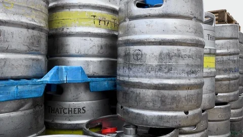 BEER BARREL LOADED Stock Footage 93602439