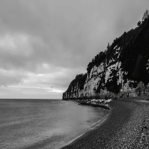 Beer Beach in Devon Video stock 69636754