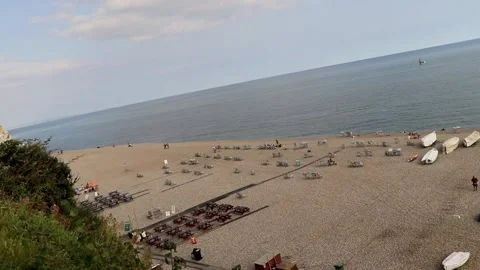 Beer, beach early evening 스톡 동영상 138057215