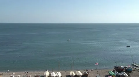 Beer Beach Stock Footage 18009927