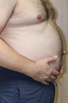 Beer belly Stock Photos