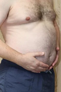 Beer belly Stock Photos