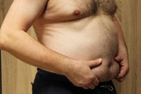 Beer belly Stock Photos