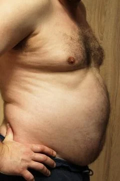 Beer belly Stock Photos