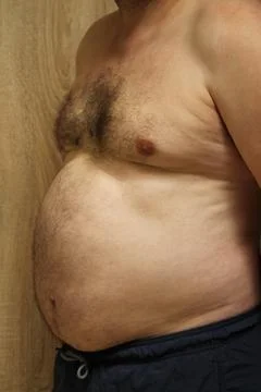 Beer belly Stock Photos
