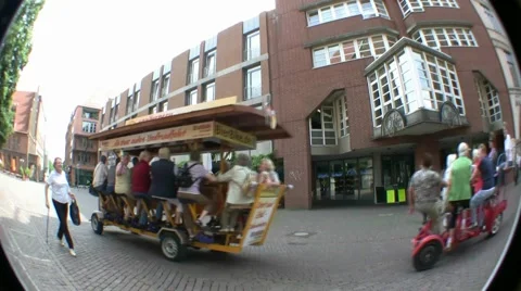 Beer Bicycle Video stock 1239859