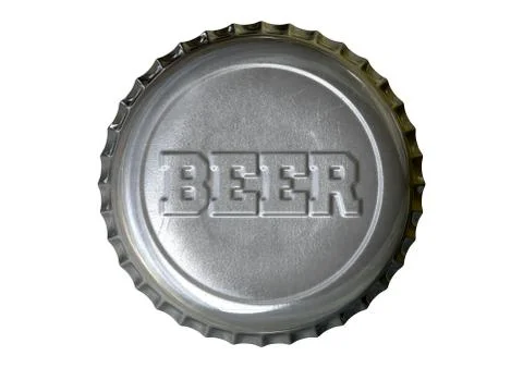 Beer bottle cap Stock Illustration