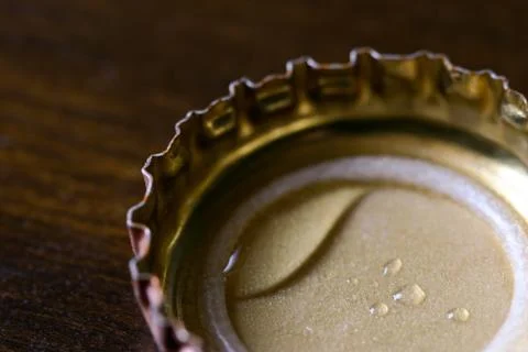 Beer bottle cap Stock Photos