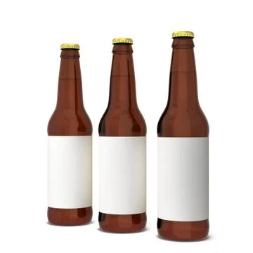Beer bottle Illustrazione stock