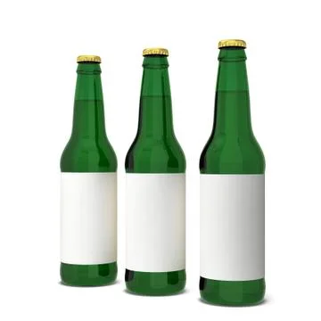 Beer bottle Illustrazione stock