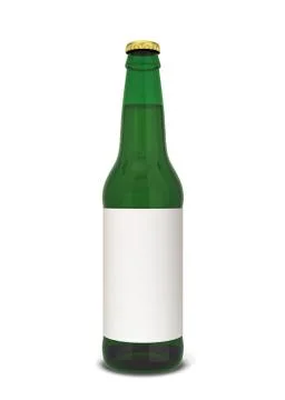 Beer bottle Stock Illustration