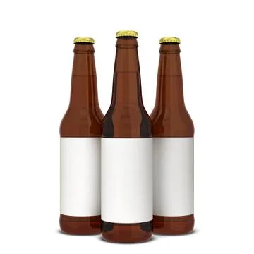 Beer bottle Stock Illustration