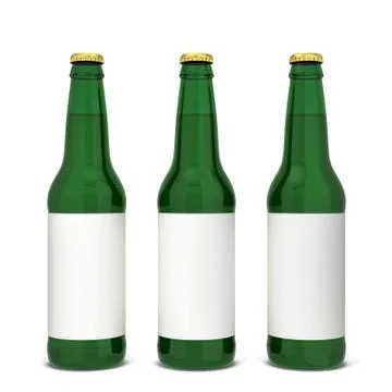 Beer bottle Stock Illustration