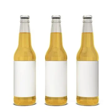 Beer bottle Stock Illustration