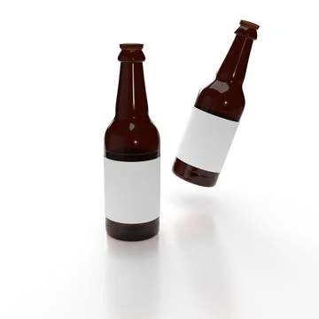 Beer bottle Stock Illustration