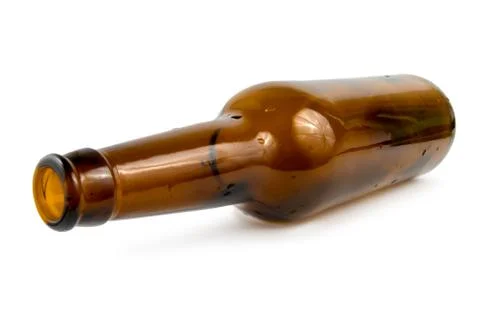 Beer bottle isolated Stock Photos
