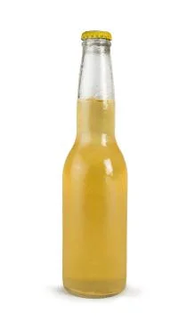 Beer bottle isolated Stock Photos