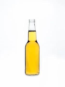Beer bottle without cap Stock Photos