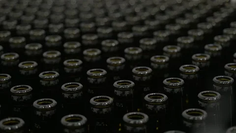 BEER BOTTLES Stock Footage 138906887