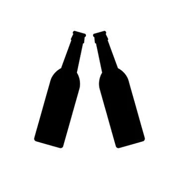 Beer bottles Stock Illustration