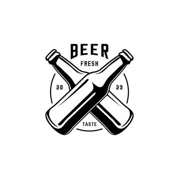 BEER BOTTLES Stock Illustration