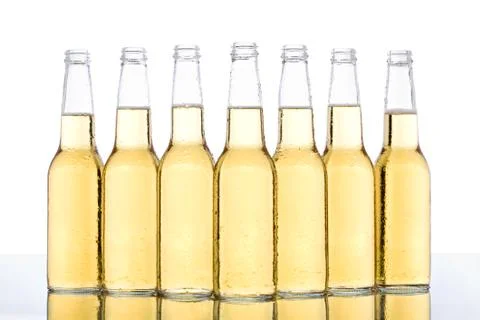 Beer bottles Foto stock