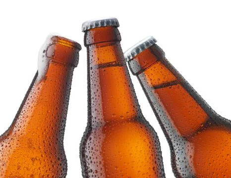 Beer bottles Foto stock