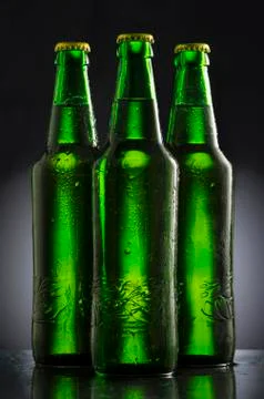Beer bottles Stock-Fotos