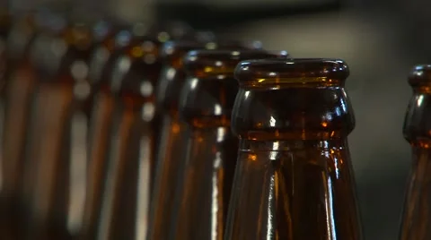 Beer Bottling Stock Footage 52540309