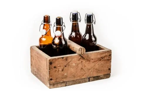 Beer box Stock Photos