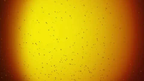 Beer with bubbles and foam background, beer bubble close up, 4K, Loop Stock Footage 276325071