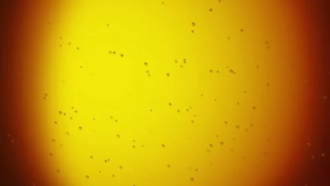 Beer with bubbles and foam background, beer bubble close up, 4K, Loop Stock Footage 276325129