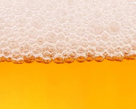 Beer bubbles background or texture Stock Photos