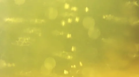 Beer bubbles float in cold ice glass. Stock Footage 46191058