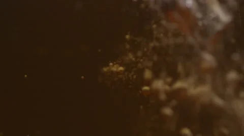 Beer Bubbles Stock Footage 43069128