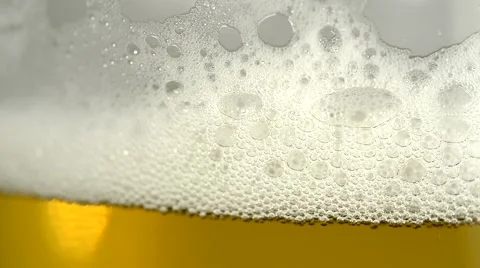 Beer bubbles Stock Footage 46595818