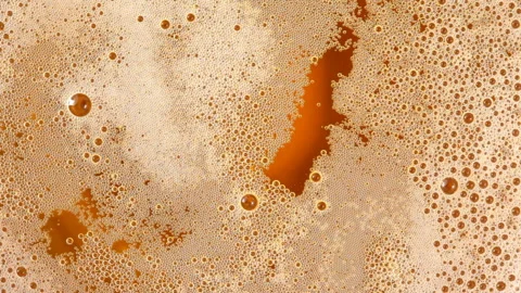 Beer bubbles Stock Footage 91530918