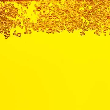 Beer bubbles Stock Photos