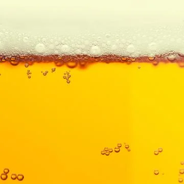 Beer bubbles Stock Photos