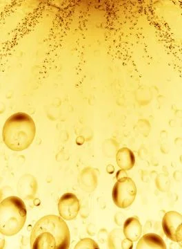 Beer bubbles Stock Photos
